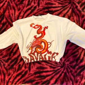 White Crop Top Long Sleeve Available Now!
